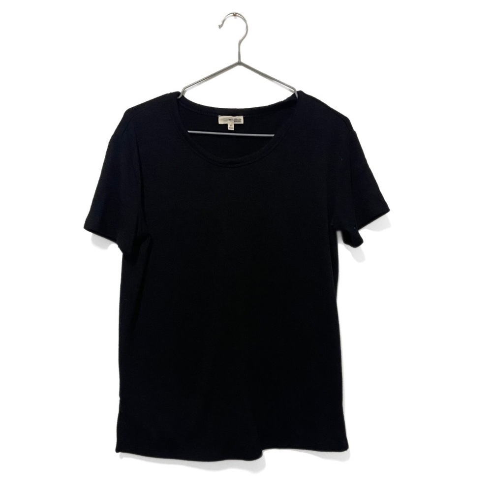 Wilfred Free | Aritzia Black Soft Crew-Neck Classic T-Shirt Size XS